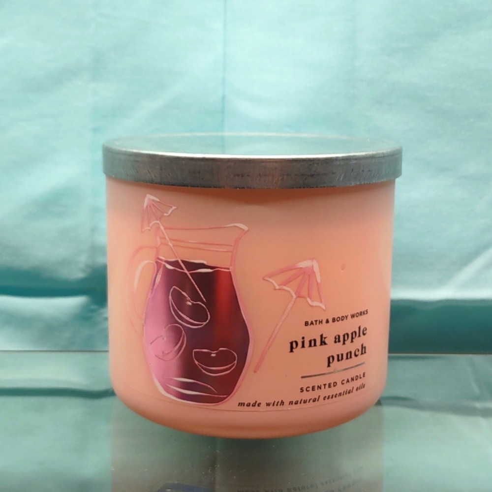 Bath & Body Works Pink Apple Punch Candle